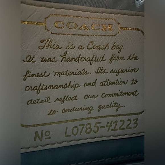 Coach Multi Wristlet Blue L0785-41223 - Picture 8 of 10